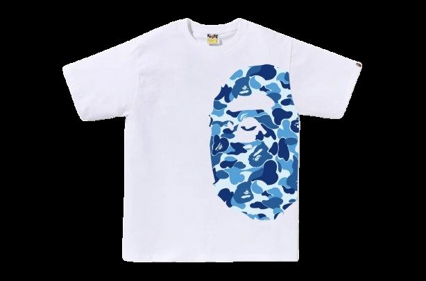 ABC CAMO SIDE BIG APE HEAD TEE